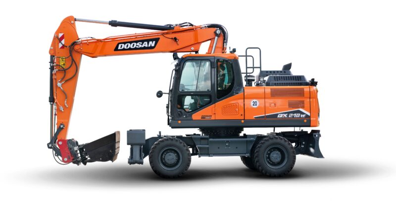 Mobilbagger Doosan DX210W-7