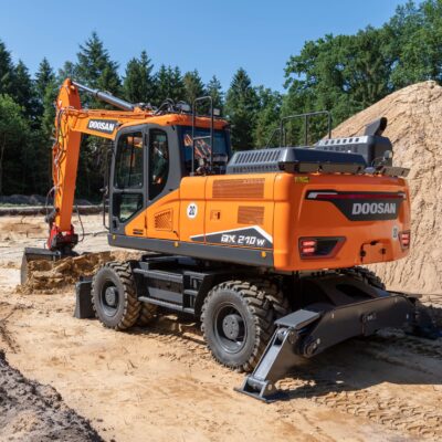 Mobilbagger Doosan DX210W-7