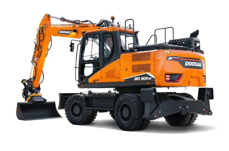 Mobilbagger Doosan DX160W-7