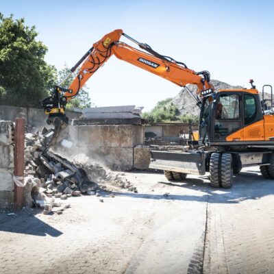 Mobilbagger Doosan DX160W-7