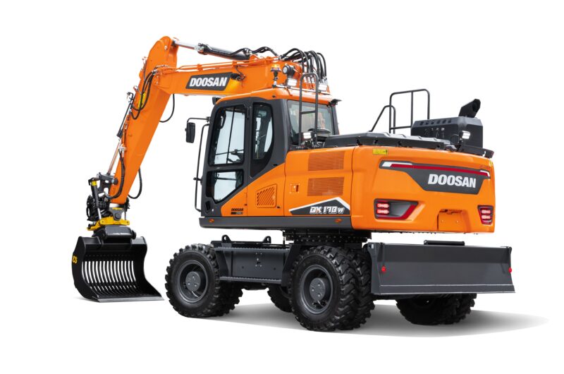 Mobilbagger Doosan DX170W-7